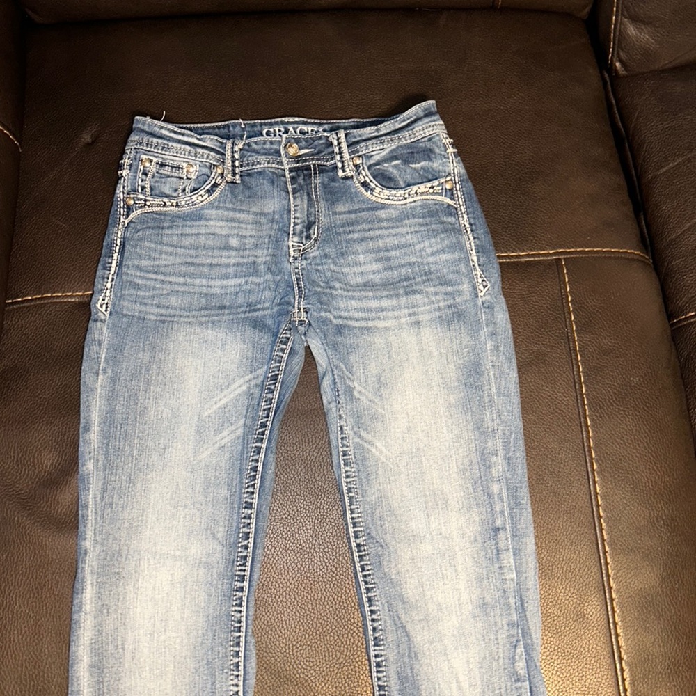 Grace blue jeans